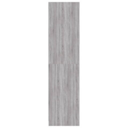 Berkfield Wardrobe Grey Sonoma 100X50X200 Cm Engineered Wood - thumbnail 6