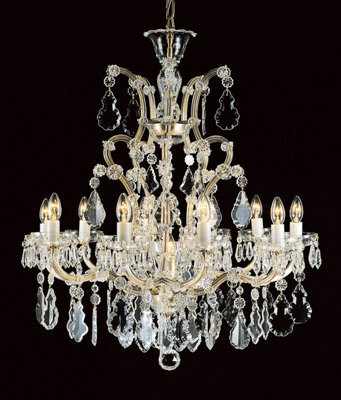 Luminosa Lighting Luminosa Misto Crystal 11 Arm Chandelier