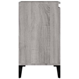 Berkfield Sink Cabinet Grey Sonoma 58X33X60 Cm Engineered Wood - thumbnail 8