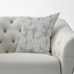 Warren Reed Designer Palm Tree Leaves Cushions 60Cm X 60Cm - thumbnail 2