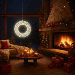50Cm Elegant Led Christmas Wreath - thumbnail 4