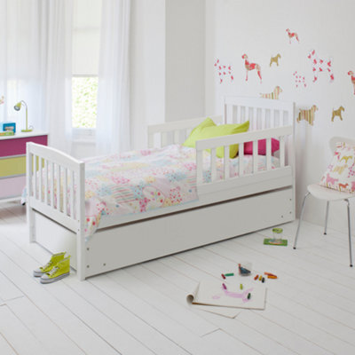 Nöa & Nani Noa & Nani Toddler Bed Solid Wood In Classic White Juni - image 1