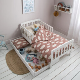 Nöa & Nani Noa & Nani Toddler Bed Solid Wood In Classic White Juni - thumbnail 4
