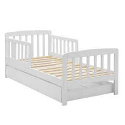 Nöa & Nani Noa & Nani Toddler Bed Solid Wood In Classic White Juni - thumbnail 6