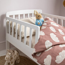 Nöa & Nani Noa & Nani Toddler Bed Solid Wood In Classic White Juni - thumbnail 5