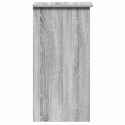 Berkfield Durable Desk With Shelves Grey Sonoma 84X40X78 Cm Engineered Wood - thumbnail 6
