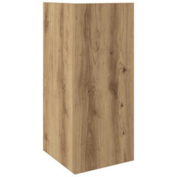 Berkfield Side Table With Shelf Artisan Oak 25.5X27X60 Cm - thumbnail 6