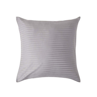 Homescapes Grey Continental Pillowcase Egyptian Cotton 330 Tc, 60 X 60 Cm - image 1