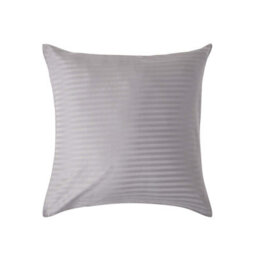 Homescapes Grey Continental Pillowcase Egyptian Cotton 330 Tc, 60 X 60 Cm - thumbnail 1