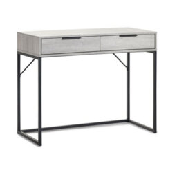 Oakham Premium Kora 2 Drawer Dressing Table Or Desk - Grey Oak