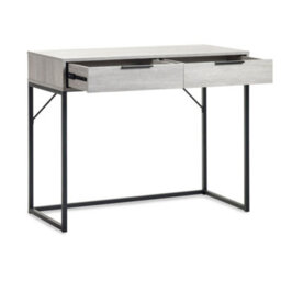 Oakham Premium Kora 2 Drawer Dressing Table Or Desk - Grey Oak - thumbnail 2