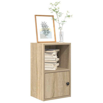 Berkfield Bookcase Sonoma Oak 31X24X52 Cm Engineered Wood - image 1