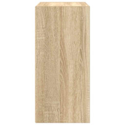 Berkfield Bookcase Sonoma Oak 31X24X52 Cm Engineered Wood - thumbnail 6