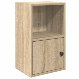 Berkfield Bookcase Sonoma Oak 31X24X52 Cm Engineered Wood - thumbnail 2