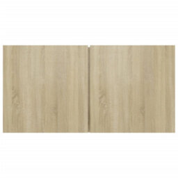 Berkfield 4 Piece Tv Cabinet Set Sonoma Oak Engineered Wood - thumbnail 8
