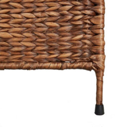 Vidaxl Room Divider 3-Panel Brown 122X180 Cm Water Hyacinth - thumbnail 8