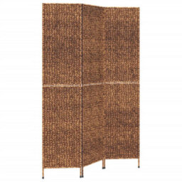 Vidaxl Room Divider 3-Panel Brown 122X180 Cm Water Hyacinth - thumbnail 2