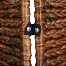Vidaxl Room Divider 3-Panel Brown 122X180 Cm Water Hyacinth - thumbnail 7