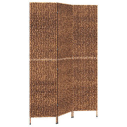 Vidaxl Room Divider 3-Panel Brown 122X180 Cm Water Hyacinth - thumbnail 6