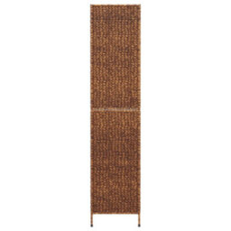Vidaxl Room Divider 3-Panel Brown 122X180 Cm Water Hyacinth - thumbnail 5