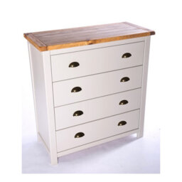 Cabinet Bits Argenta 4 Drawer Chest Of Drawers Brass Cup Handle - thumbnail 3