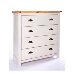 Cabinet Bits Argenta 4 Drawer Chest Of Drawers Brass Cup Handle - thumbnail 1