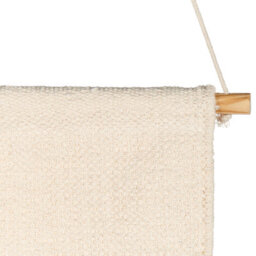 Beliani Fabric Wall Hanging Burewala Cotton 108 Cm Beige - thumbnail 5