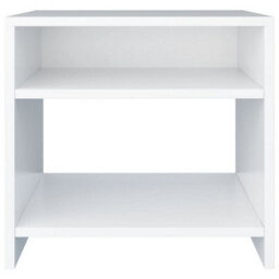 Vidaxl Bedside Cabinet White 40X30X40 Cm Engineered Wood - thumbnail 4