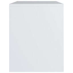 Vidaxl Bedside Cabinet White 40X30X40 Cm Engineered Wood - thumbnail 5