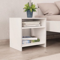 Vidaxl Bedside Cabinet White 40X30X40 Cm Engineered Wood - thumbnail 2