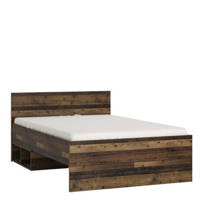 Furniture To Go Brooklyn Small Double Bed 120 Cm In Walnut - image 1