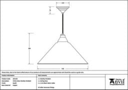 From the Anvil White Gloss Hockley Pendant In Heath - thumbnail 2