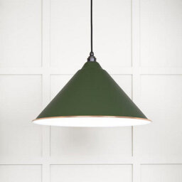 From the Anvil White Gloss Hockley Pendant In Heath - thumbnail 1