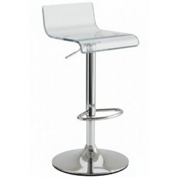 Ct3 Otto Garrison Acrylic Transparent Bar Stool