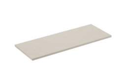 Impact Furniture Double Vanity Unit Beige Bathroom 1200mm Sink Cabinet Drawers Wall Storage Countertop Worktop Fluted Ribbed Cashmere Adel - thumbnail 8