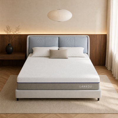 Matteo 3Ft Single Memory Foam Mattress - Pressure Relieving & Breathable - Medium Firm - image 1