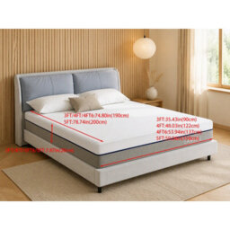 Matteo 3Ft Single Memory Foam Mattress - Pressure Relieving & Breathable - Medium Firm - thumbnail 5