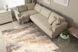 RugsX Wool Carpet Abby 486.28.la110 Osta Vintage, Modern Beige Grey  80X160 Cm - thumbnail 5