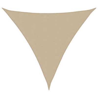 Berkfield Durable Sun Shade Sail Beige 2X2X2 M 100% Polyester Oxford