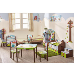 Teamson Kids Enchanted Woodland Kids Style Rocking Chair, Multicolour - thumbnail 2