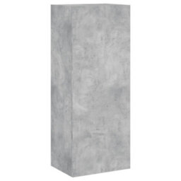 Walplus Tv Wall Cabinet Concrete Grey 40.5X30X102 Cm Engineered Wood - thumbnail 2