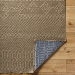 Livabliss Mystery-Washable Tan Beige Modern Living Dining Jute Rug 118 X 170 Cm Easy Care, Non Shedding - thumbnail 4