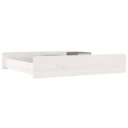 Walplus Bed Drawers 2 Pcs White Solid Wood Pine - thumbnail 6