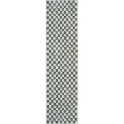 The Rugs Moodi Shaggy Green Lunel Rug Runner Tartan Thick High Pile For Living Rooms, Bedrooms, Hallways, Kitchens - thumbnail 9