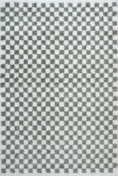 The Rugs Moodi Shaggy Green Lunel Rug Runner Tartan Thick High Pile For Living Rooms, Bedrooms, Hallways, Kitchens - thumbnail 1