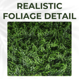 Artificial Plant Flower Living Wall Panels Realistic- Fern-  Indoor / Outdoor - 50Cm X 50Cm - thumbnail 5