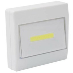 Inbrackets White Battery-Powered Led Indoor Wall Light Switch Nightlight Shed Closet Bright 3W Pack Of 2 - thumbnail 6