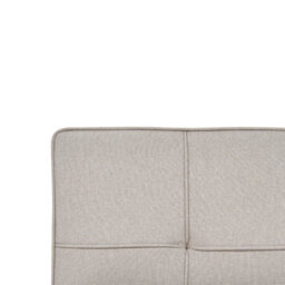 Beliani Ottoman Bed Lauresses Fabric Taupe 180 X 200 Cm (Eu Super King) - thumbnail 8