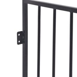 Walplus Pet Fireplace Fence Steel Black - thumbnail 4