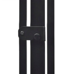Walplus Pet Fireplace Fence Steel Black - thumbnail 5